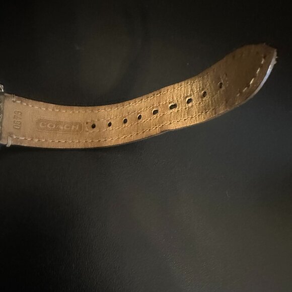 Coach Signature Brown & Khaki Women’s Watch - Need New Battery - Picture 8 of 10